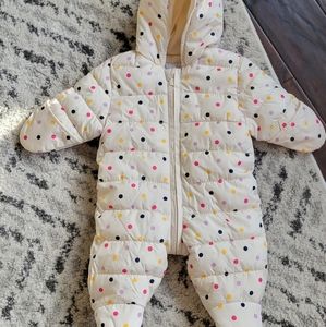 Baby Girl Snowsuit